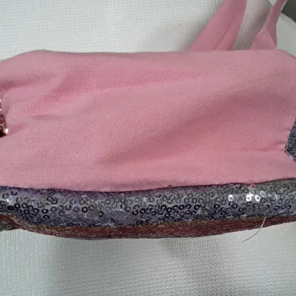 90's Inspired Unicorn Sparkle Sequin Winged‎ Pink Pastel Backpack